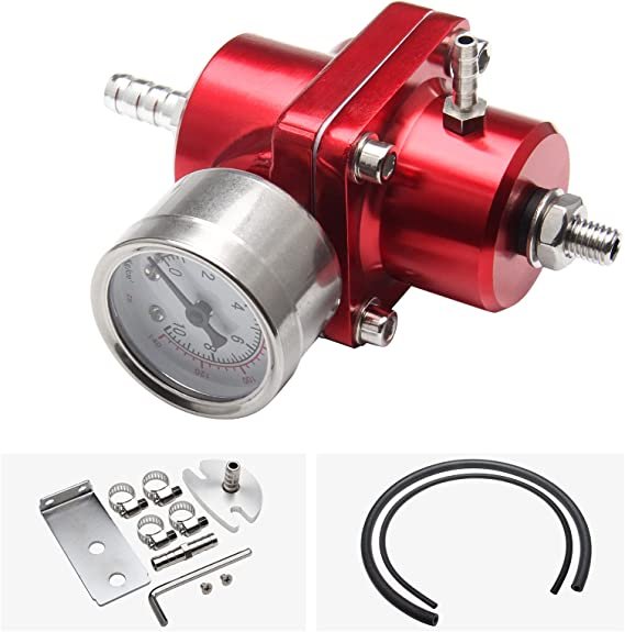 Fuel Pressure Regulator With Gauge Commercial Pressure Gauges